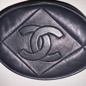 Black Leather Clutch